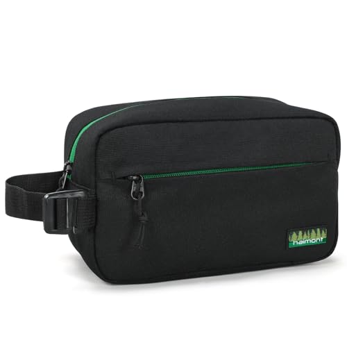 Haimont Freezable Snack Lunch Bag with Buckle Handle, Reusable Freezer Small Cooler, Mini Insulated Bag for Work Travel, Black - Image 4