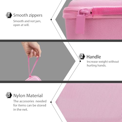 co2CREA Hard Case Replacement for VTech Kidizoom Duo/DX/Deluxe/Twist/Pix/Pix Plus Selfie Camera (Pink Case) - Image 4