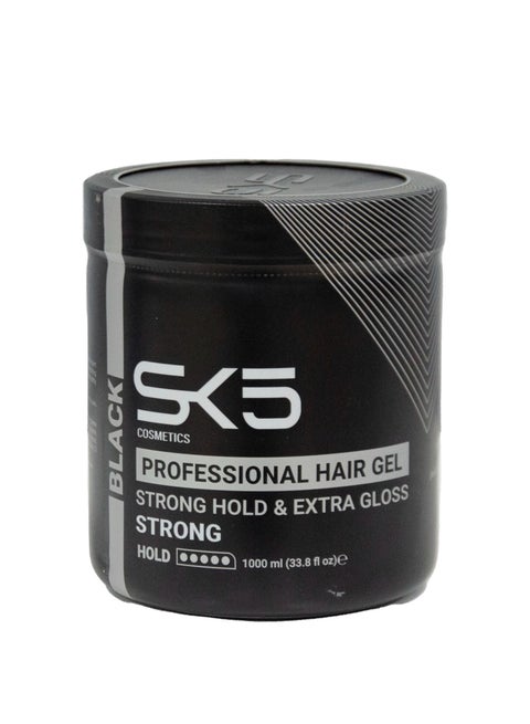 Professional Hair Styling Gel Black