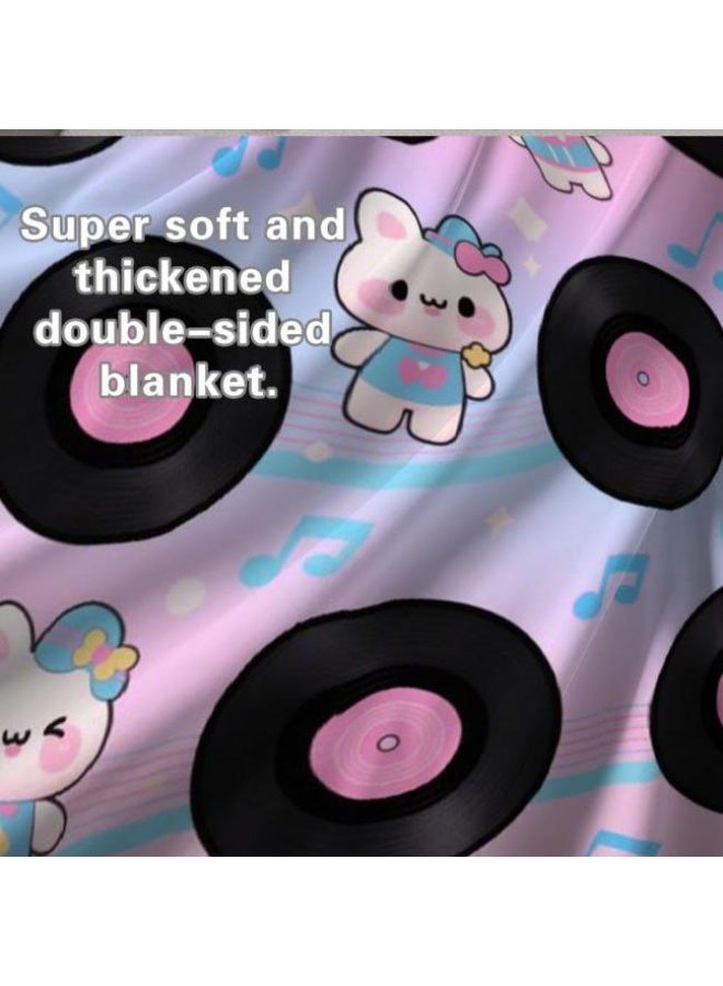 general Baby and children's cartoon flannel thin blanket (warm and comfortable, suitable for sleep, game use) 70cm*100cm - Image 4