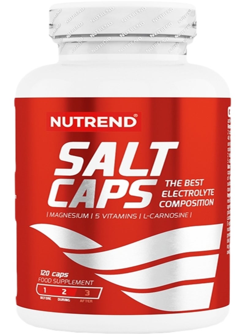 Nutrend Salt Caps 120 Capsules 118g - Image 1