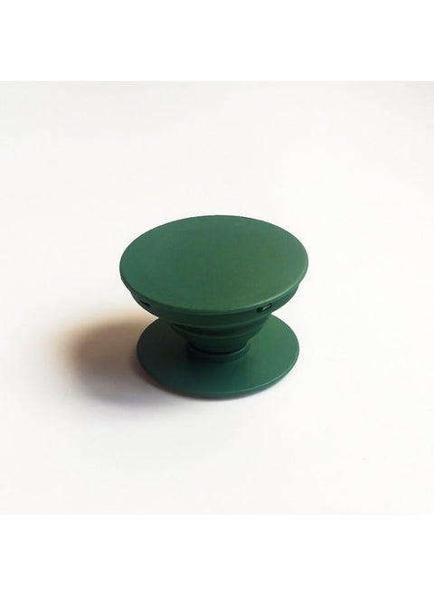 Cartoon Airbag Bracket Special-shaped Acrylic Printing Custom Desktop Lazy Telescopic Painted Epoxy Airbag Bracket-Color:Round Plane-dark Green (Environmentally Friendly Material)-Style:Bare Bracket-surface Cover With Acrylic Adhesive (double-sided Adhesive)