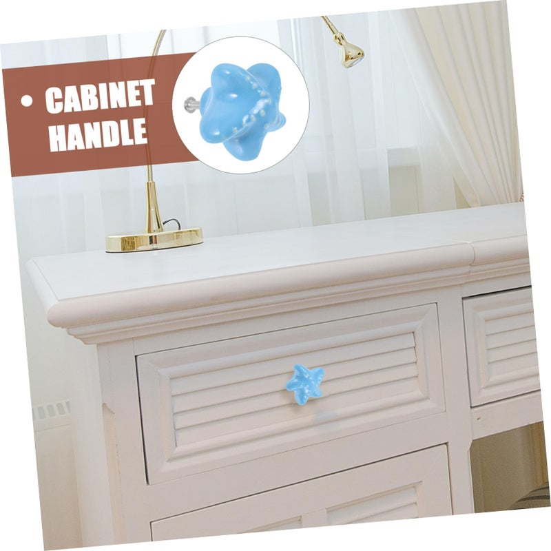 Cartoon Ceramic Drawer Pull Knobs 2 Pack for Wardrobe Dresser Desk Kids Room Decor - Image 5