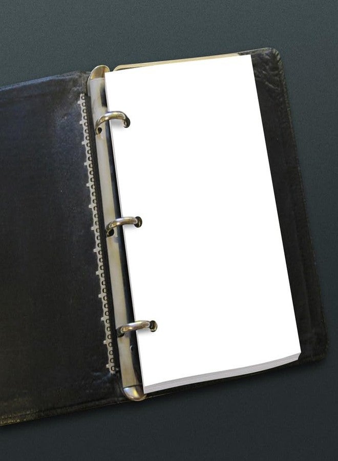 FoldCard Half Letter Blank Paper, 3 Hole Punched, Bright White 3 Ring Binders and Clipboards Refill - 8.5" x 5.5" - Writing, Copy, Printing - Regular Paper, 24lb Bond/60lb Text/90 GSM - Image 5