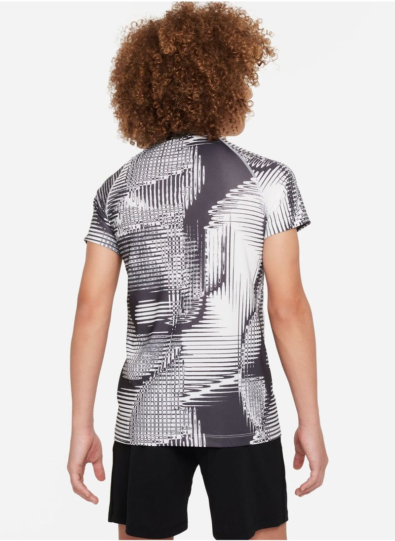 Nike - Youth Dri-Fit Pro Aop T-Shirt - Image 1