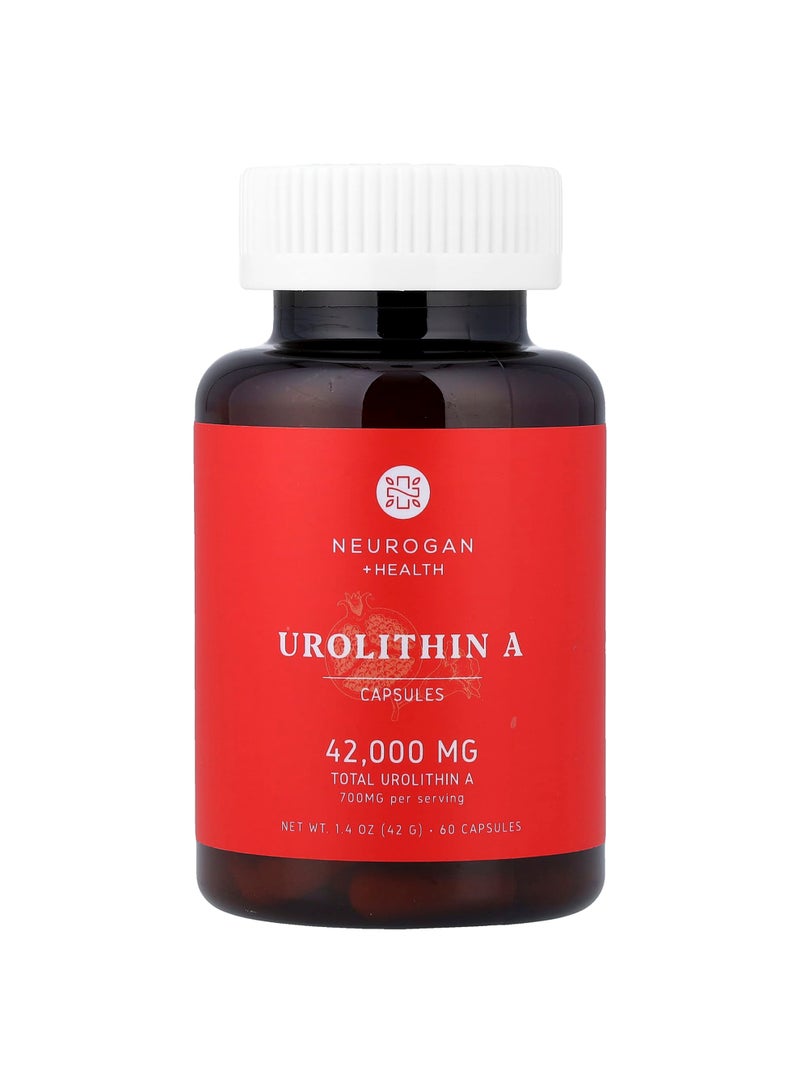 Neurogan Urolithin A, 700 mg, 60 Capsules, 1.4 oz (42 g)