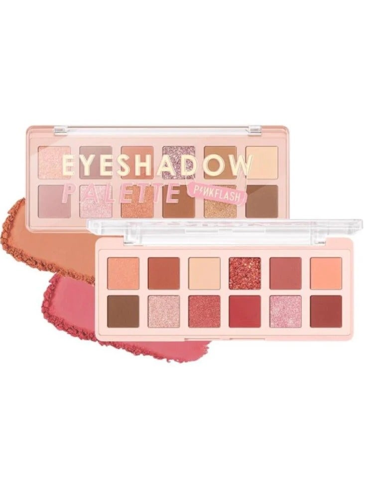Pink Flash لوحة ظلال العيون  PF-E15 - Image 1