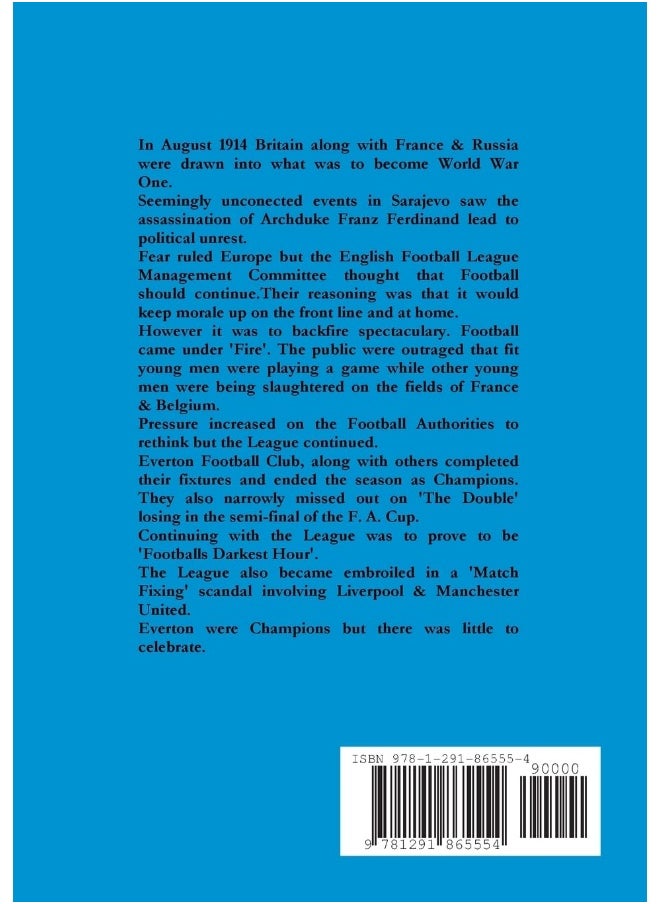 My Paperback Everton Champions World War One  - Image 2