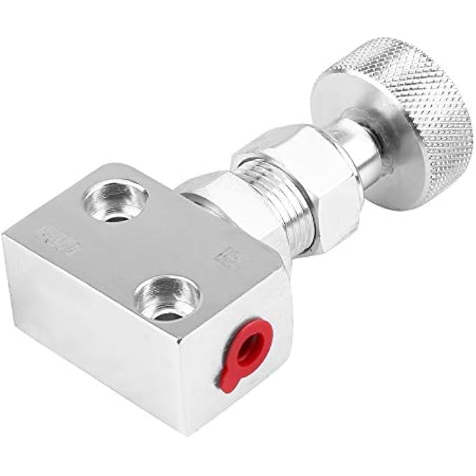 rayihni Car Brake Proportioning Valve Motorsport Brake Shut Off Valve Pressure Regulator Brake Proportioning Valve Universal Motorsport Brake Shut Off Valve Pressure RegulatorSilver - Image 5