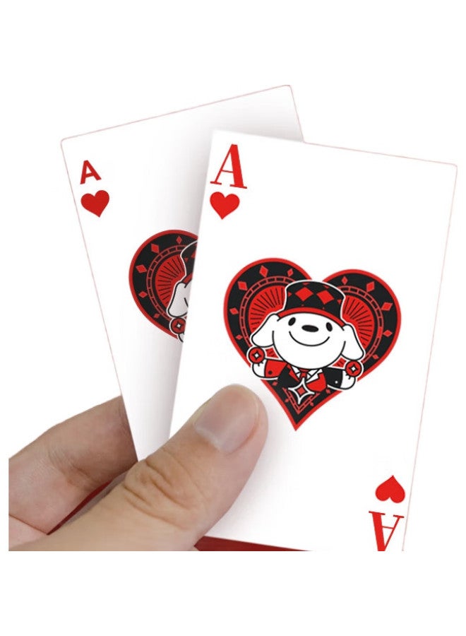 JD Jingzao Jd Joy Co-branded Canasta Special Cards With Black Core Anti-peeping Paper Cards Business Gift Exquisite Gift Box 10 Pairs - Image 2