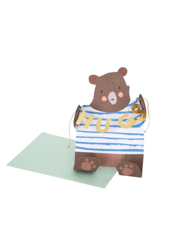 Bear Hug Get Well Soon Card