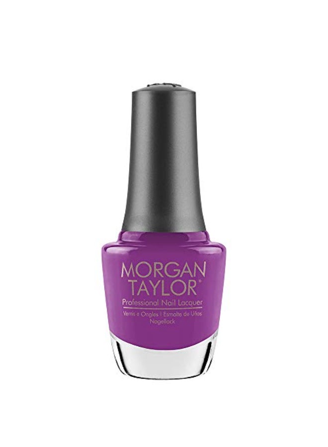 Morgan Taylor Nail Lacquer Tokyo Go Go Purple Professional Lacquer Vibrant ChipResistant FastDrying LongLasting HighShine Perfect for Manicures Pedicure 05 ounce - Image 1