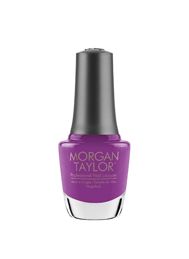 Morgan Taylor Nail Lacquer Tokyo Go Go Purple Professional Lacquer Vibrant ChipResistant FastDrying LongLasting HighShine Perfect for Manicures Pedicure 05 ounce - Image 3