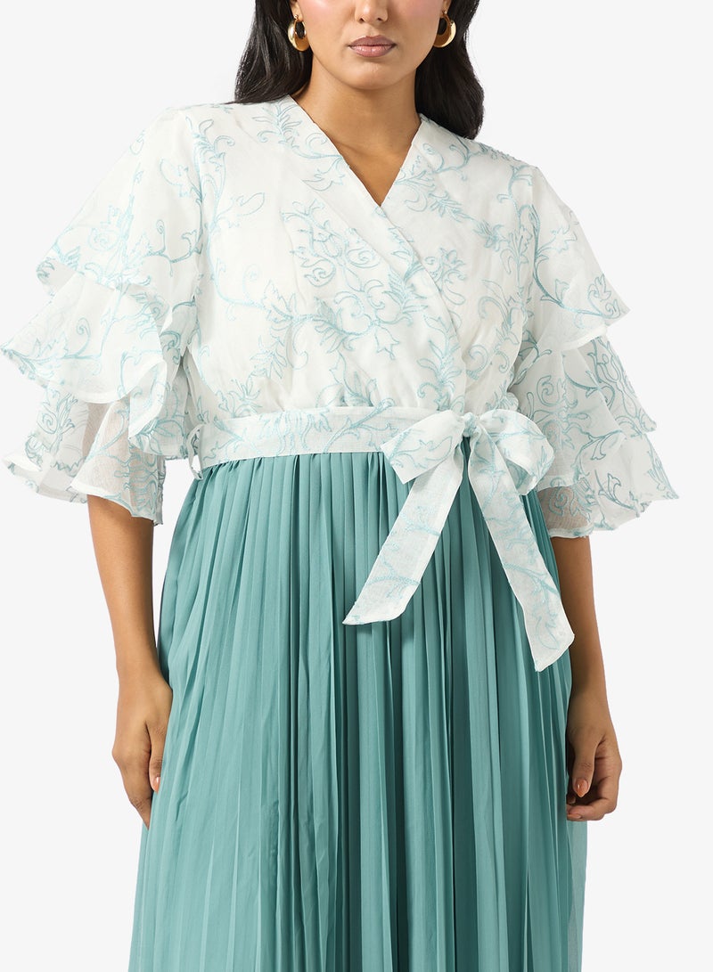 Ella Plus Color Block A-libe Dress - Image 3