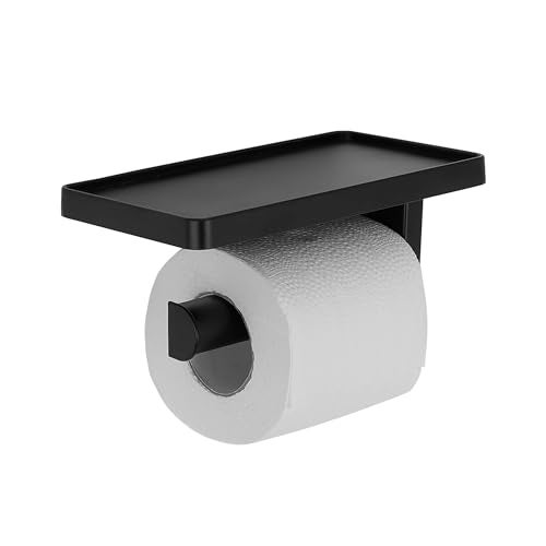 Hindware Self-adhesive Series Toilet Paper Holder for Bathroom with Mobile Stand - Image 1
