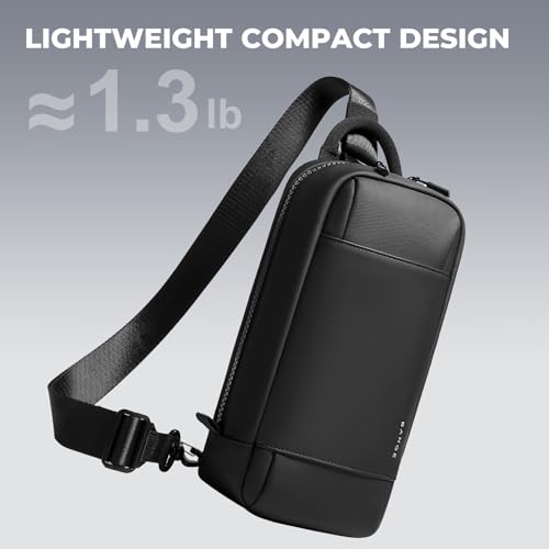 BANGE Sling Bag for Nintendo Switch 2, Crossbody Chest Pack Protective Carrying Case, Travel Pouch for Console & Accessories with 8 Game Card Slots - Image 5