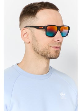 adidas Originals Men OR003902U58 Rectangle Sunglasses, Black  - Image 2
