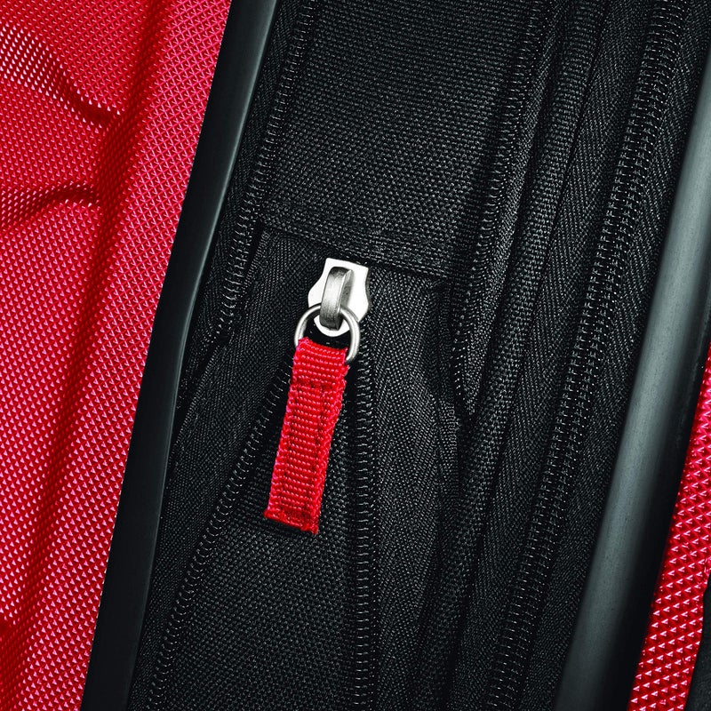 Samsonite Omni PC Hardside Expandable Luggage with Spinner Wheels, Carry-On 20-Inch, Red - Image 3