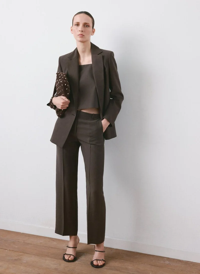 Mango  Lyocell suit waistcoat for Women | Best Price UAE