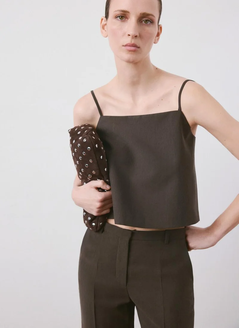 مانجو Lyocell suit waistcoat