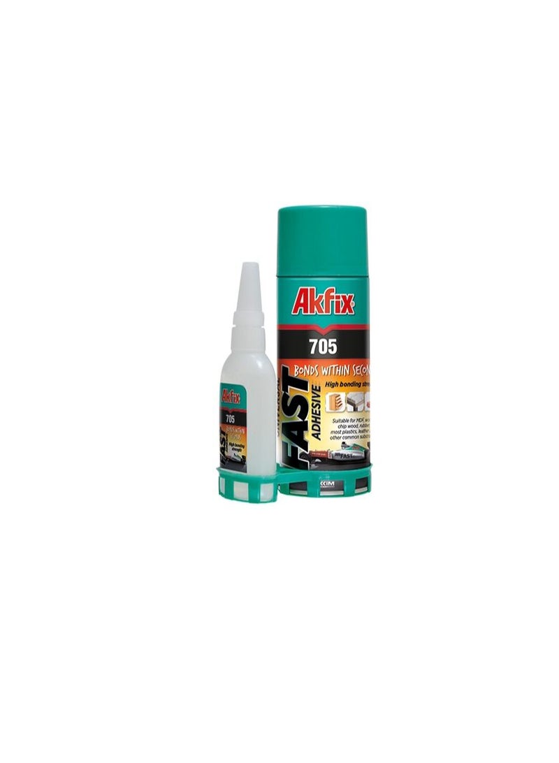 AKFIX 705 Universal Fast Adhesive 200ML - Image 3