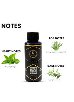 Scenta Flora SCENTA FLORA Lemongrass Fragrance Oil Aromatherapy | Refreshing Lemon & Mint Aroma | Perfect for Home, Office & Bathrooms | Long-Lasting Uplifting Scent (50 ml)  - Image 3