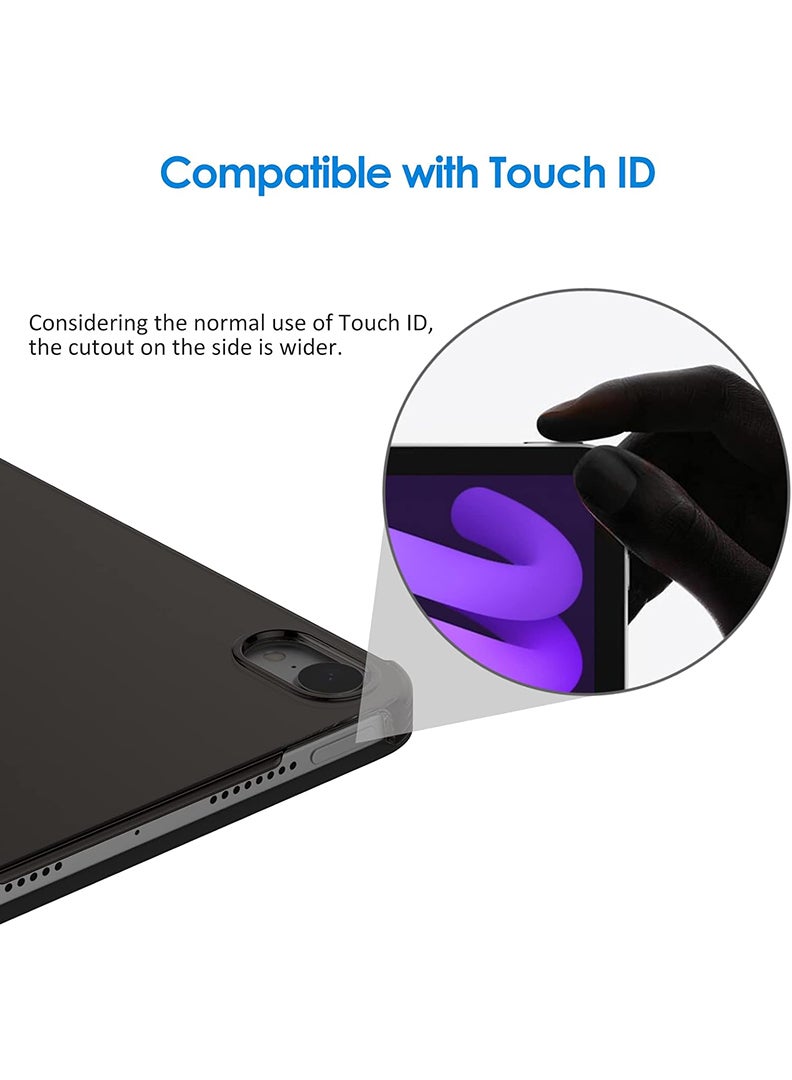 Theodor Protective Flip Case For Apple iPad mini 7th Generation (A17 Pro 2024 Model) (Mini 6 2021 Model  6th Generation) With Trifold Stand Auto Wake Sleep Shockproof Cover Princess 1 - Image 4