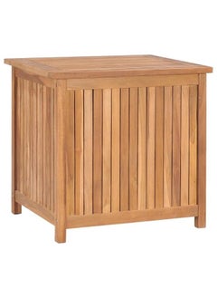 vidaxl vidaXL Garden Storage Box 60x50x58 cm Solid Teak Wood  - Image 1