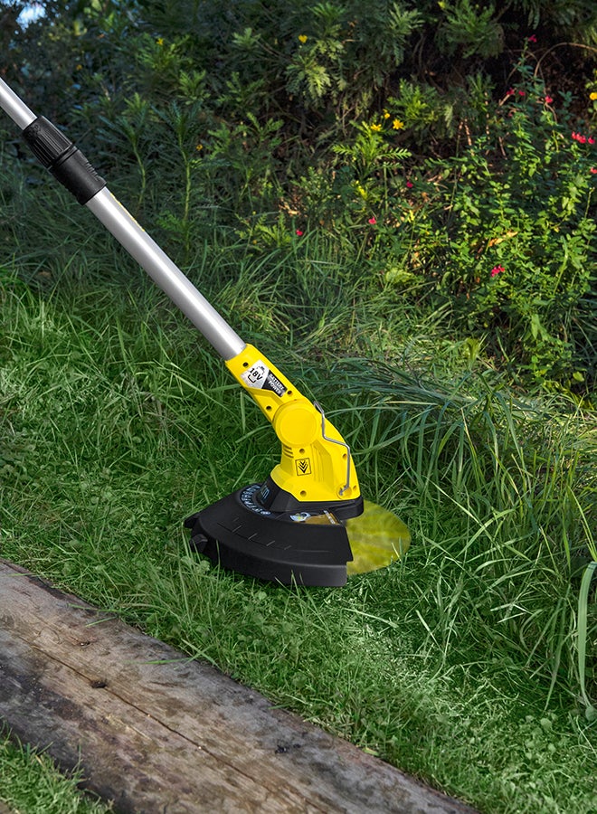 Karcher Battery powered Lawn trimmer LTR 18-30 Battery *INT (Excluded battery And Charger) Yellow & Black - Image 3