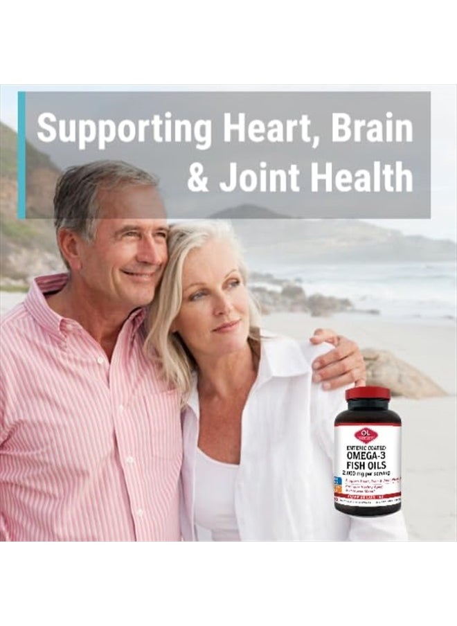 Olympian Labs Enteric Coated Omega 3 Fish Oils, 2000 mg per serving/ 60 servings, 120 Softgels  - Image 5