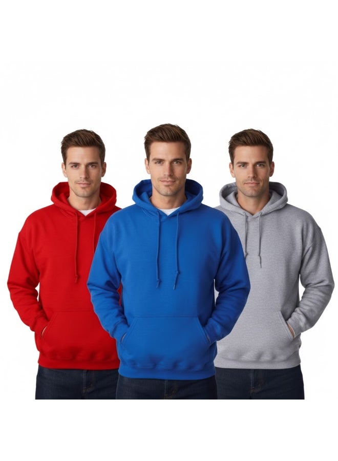 برينت شوب فور مي هوديي للرجال - بلوفر كلاسيكي بقلنسوة للرجال - هودي ناعم ومريح للارتداء اليومي، بدون سحاب، سويت شيرت دافئ وأنيق للخريف والشتاء - Image 1