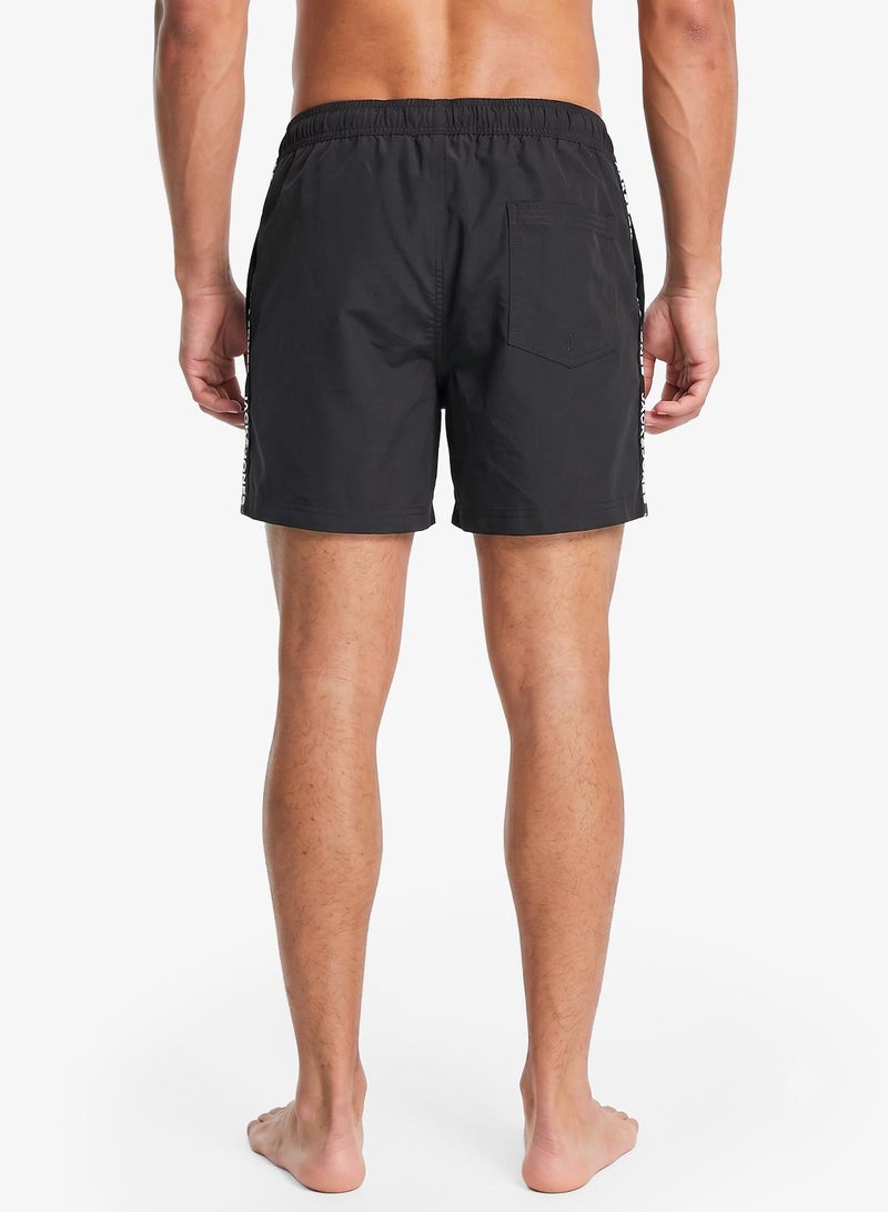 JACK & JONES Casual Drawstring Swim Shorts - Image 2