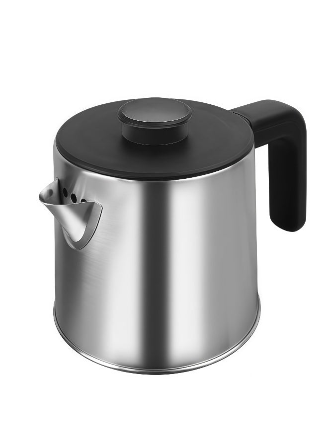 DENX 2200W Stainless Steel Double Electric Kettle 1.8L+1.2L Large & Small Capacity Hot Water Boiler, Tea, Coffee Maker Kettle, Auto Shut Off, Boil Dry Protection, Kitchen & Office Appliance, DX3802 - Image 3