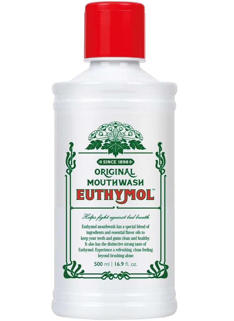 Euthymol Euthymol Original Mouthwash 500ml  - Image 1