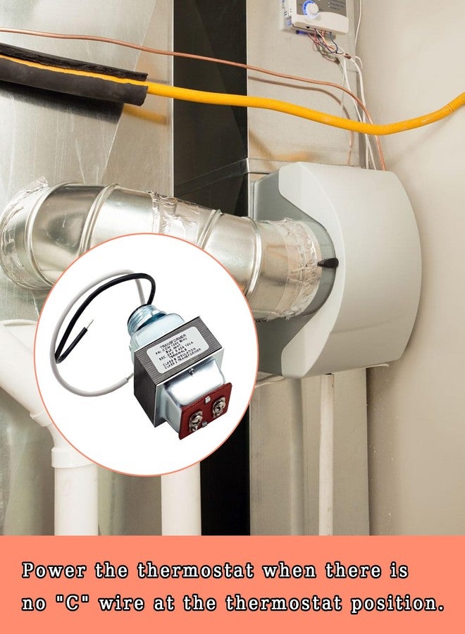 BTROVIA 4010 Transformer Fits for Aprilaire 400, 550, 550A, 558, 560, 560A, 568, 600 Humidifiers, 110V to 24V Transformer 10VA for Humidifier Controller Replace GP-LT240V420T - Image 5