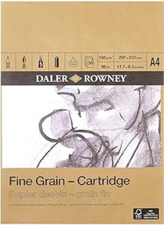 Daler Rowney Daler Rowney Fine Grain A4 Pad - 30 Paper 