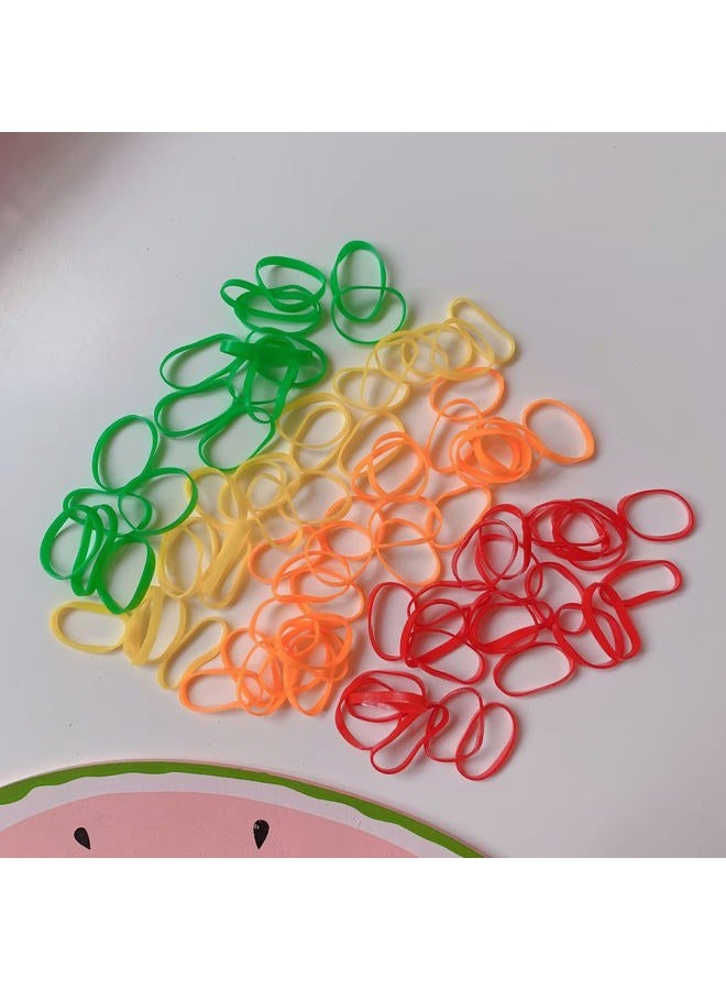 LifHap Elastic Hair Band for Girls, 2000 Pcs Small Elastic Hair Ties with Organizer Box and 2 Pcs Elastic Hair Tie Cutter,24 Color Mini Elastic Baby Hair Ties Colorful Small Rubber Bands - Image 4