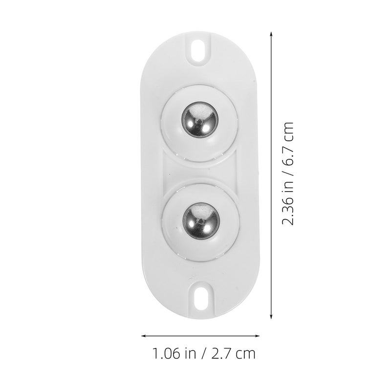 Furniture Casters with Adhesive Base, Bearing Equipped for Silent Rolling, High Durability - Image 2
