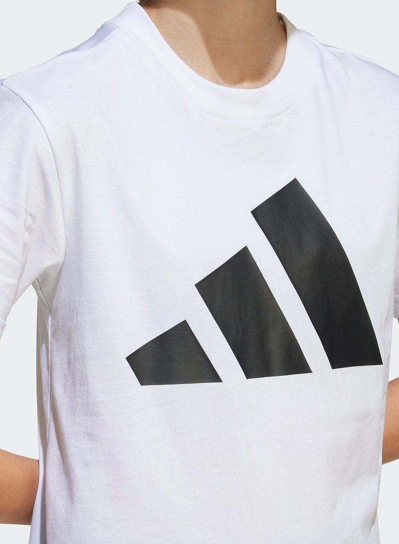 adidas طقم رياضي أبيض للأطفال - Image 4