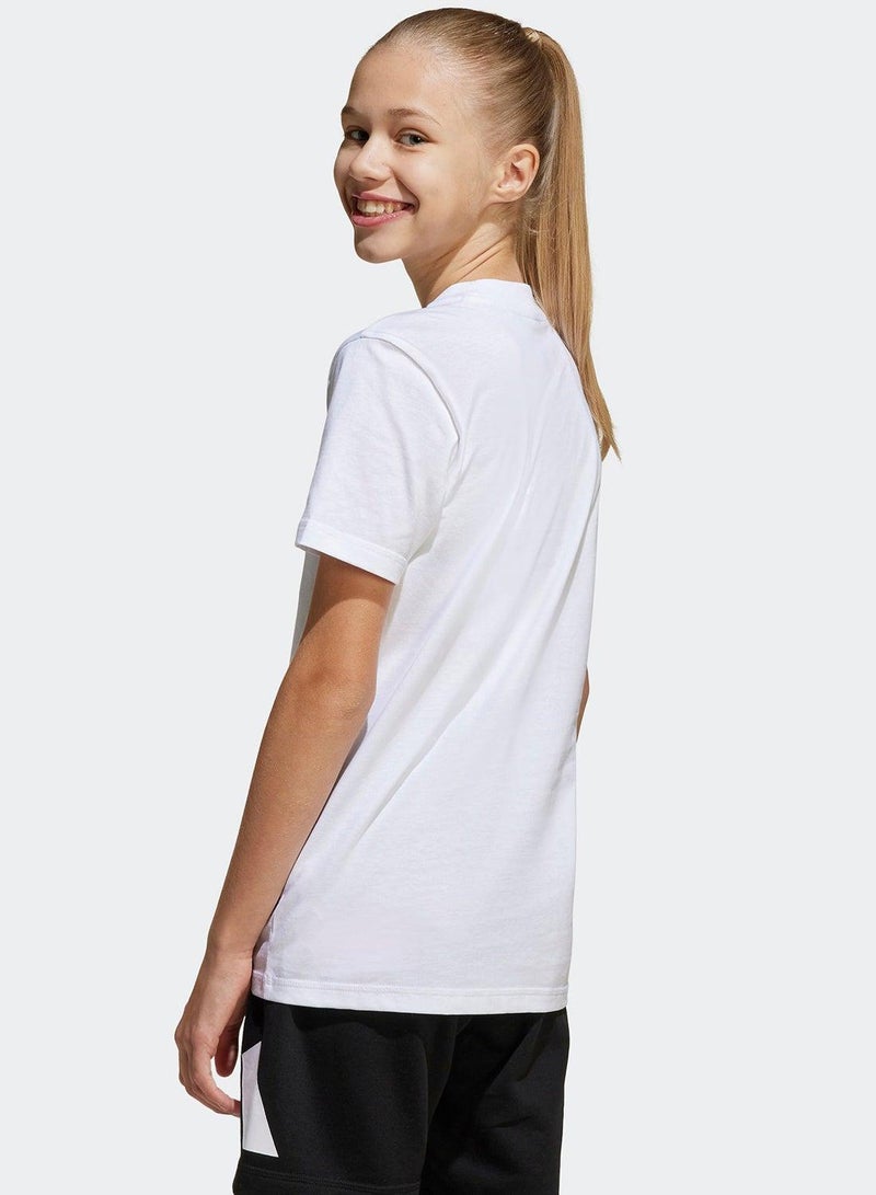 adidas طقم رياضي أبيض للأطفال - Image 2