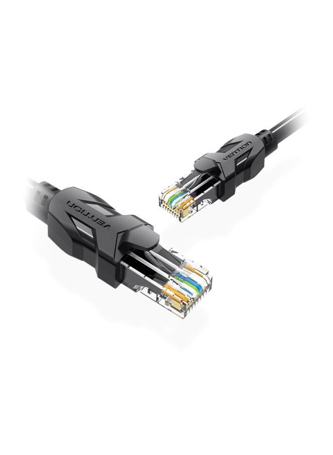 NIBEMINENT Cat 6 Ethernet Network Cable Black - Image 2