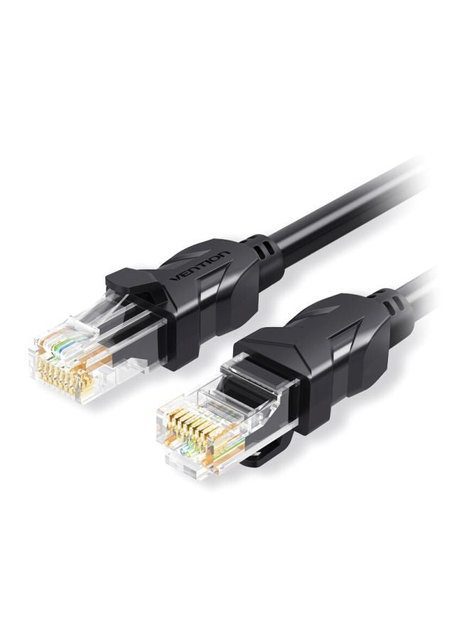 NIBEMINENT Cat 6 Ethernet Network Cable Black - Image 4
