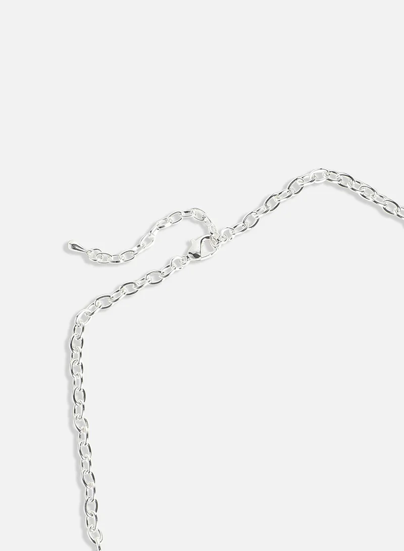 SOHI Metallic Starfish Artificial Necklace Jewellery