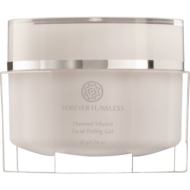 Forever Flawless Diamond Infused Facial Peeling Gel New  Improved Formula for Best Exfoliation Microdermabrasion Purification  Detox for a Flawless Glowing Skin