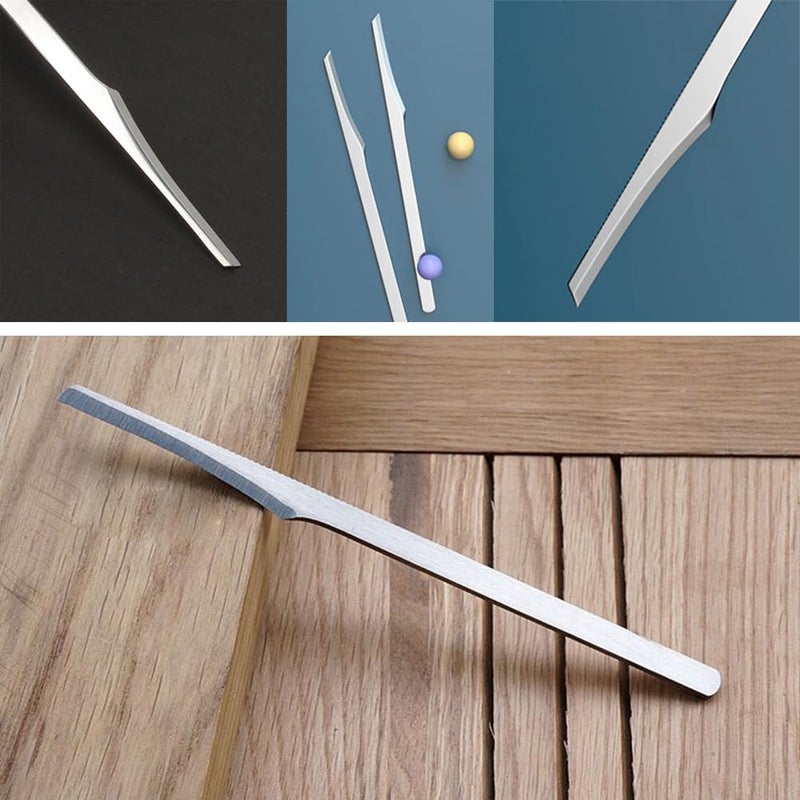AKOAK 5 Pcs Stainless Steel Scraper Multifunctional Professional Pedicure Tools to Remove Dead Skin Callus Knife Scraping Pedicure Tools - Image 3