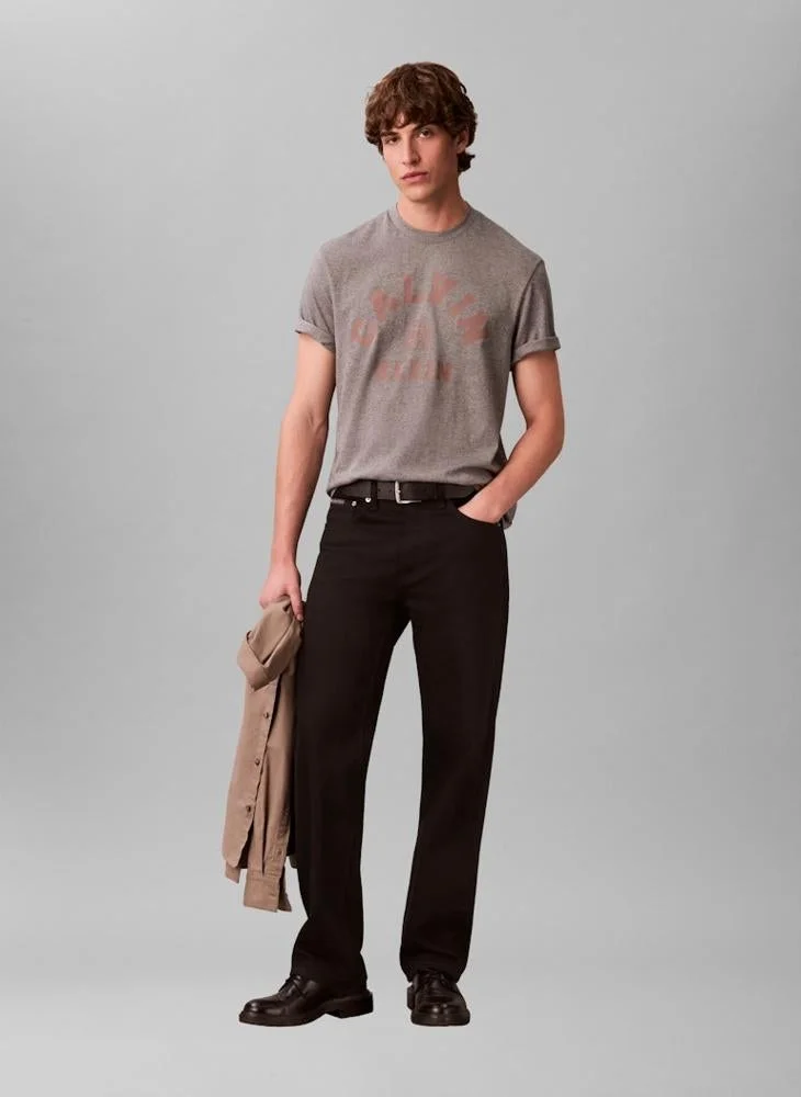 Calvin Klein Jeans  Monologo Graphic T-Shirt for Men | Best Price UAE