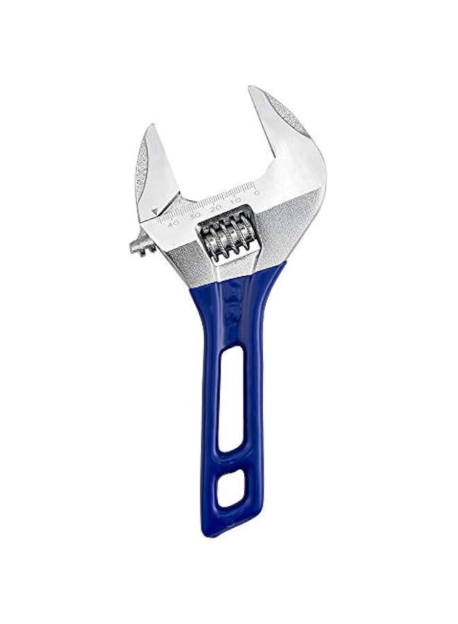 Large Opening Adjustable Wrench Spanner with Short Handle 8 inch  - Image 1