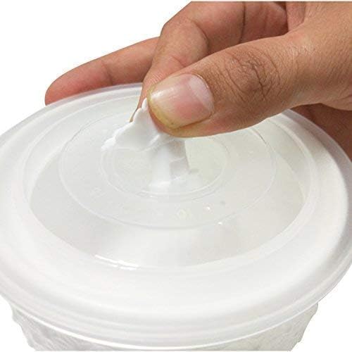 SWOPPERRY Modern Ceramic Serving Bowl Set with Flower Lid | Airtight Premium Microwave Safe Bowls with Lids (810ml, 480ml, 450ml - Set of 3) - Image 5