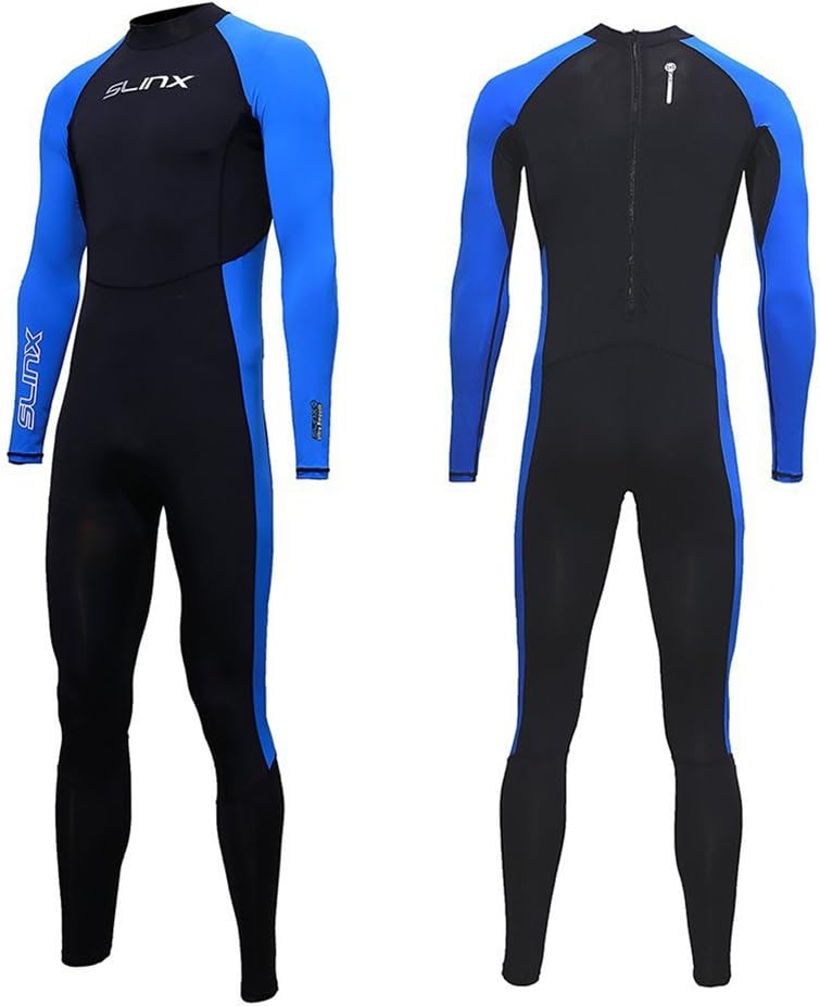 Skyone Full Body Dive Wetsuit Sports Skins Rash Guard for Men Women, UV Protection Long Sleeve One Piece Swimwear for Snorkeling Surfing Scuba Diving Swimming Kayaking Sailing Canoeing - Image 1