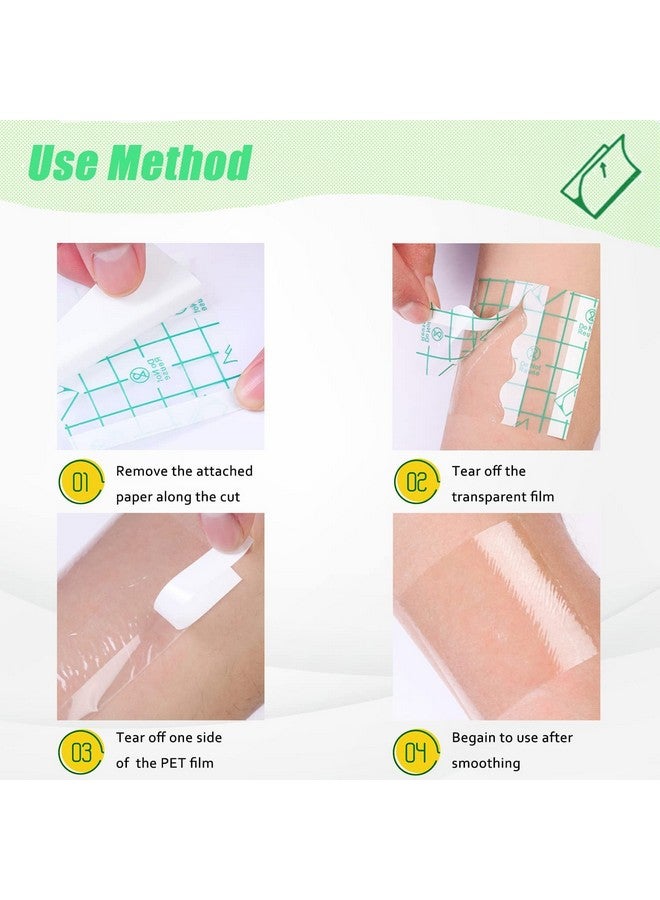 لابوهي لوحة مكياج يدوية مكونة من 250 قطعة، لوحات شفافة لاصقة للاستخدام مرة واحدة للمكياج والمقاومة للماء، لوحة مكياج فنية للنساء للاستخدام اليومي (2.36 × 2.36 بوصة) - Image 3